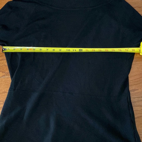 Cato Black over the shoulder sweater- size Large - Picture 8 of 9